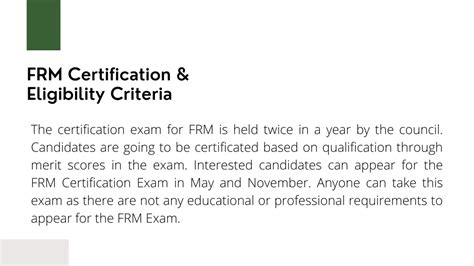 frm results|frm certification requirements.